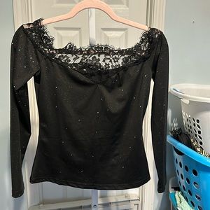 Sexy Off The Shoulder Top - Size Small